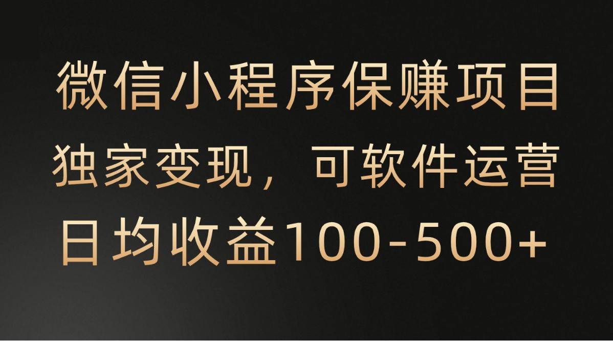 腾讯官方项目，可软件自动运营，稳定有保障，时间自由，永久售后，日均收益100-500+-领学通