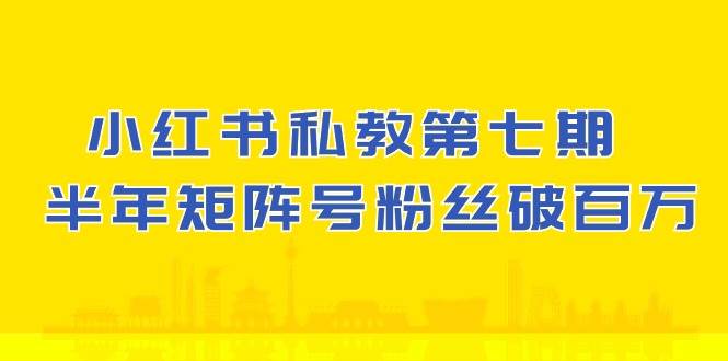 (10650期）小红书-私教第七期，小红书90天涨粉18w，1周涨粉破万 半年矩阵号粉丝破百万-领学通