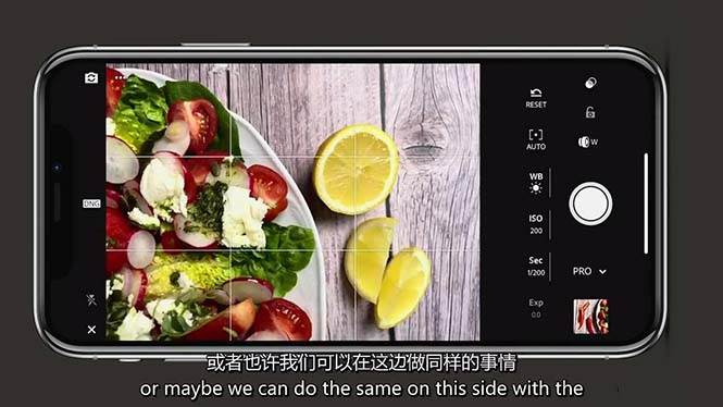 （11073期）iPhone 美食摄影-掌握美食摄影造型-构图和编辑艺术-21节课-中英字幕-领学通