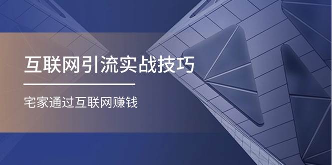 互联网引流实操技巧(适合微商，吸引宝妈)，宅家通过互联网赚钱（17节）-领学通