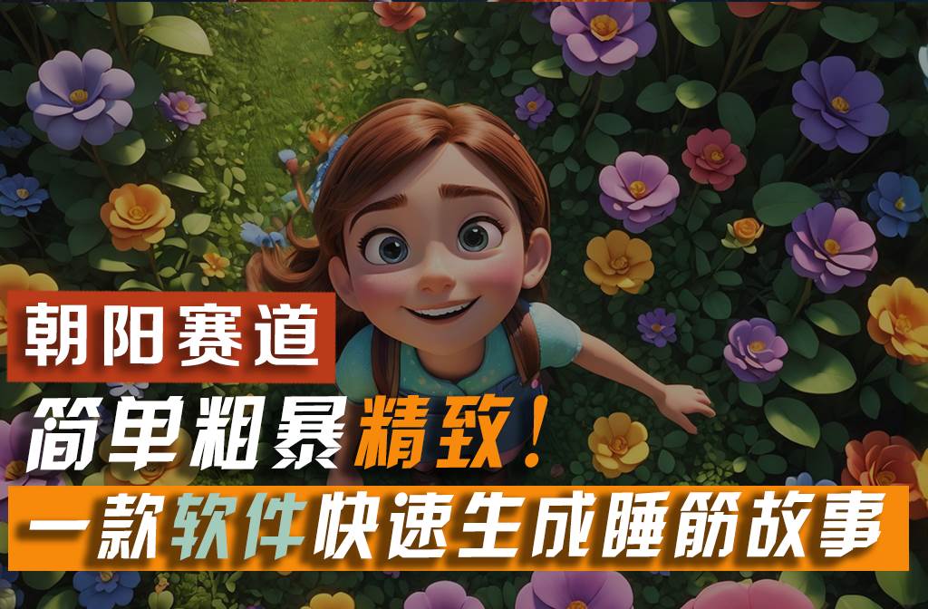 （11405期）利用一款软件5分钟一条爆款睡筋故事，简单粗暴精致！小白月入2w+-领学通