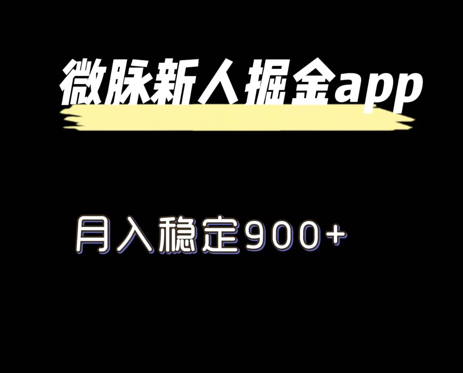 最新微脉长久项目，拉新掘金，月入稳定900+-领学通