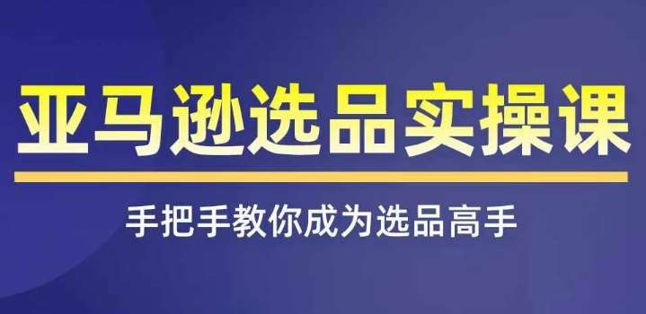 亚马逊选品实操课程，快速掌握亚马逊选品的技巧，覆盖亚马逊选品所有渠道-领学通