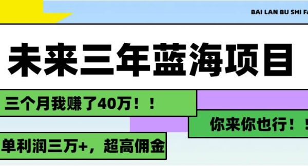 （11716期）未来三年，蓝海赛道，月入3万+-领学通