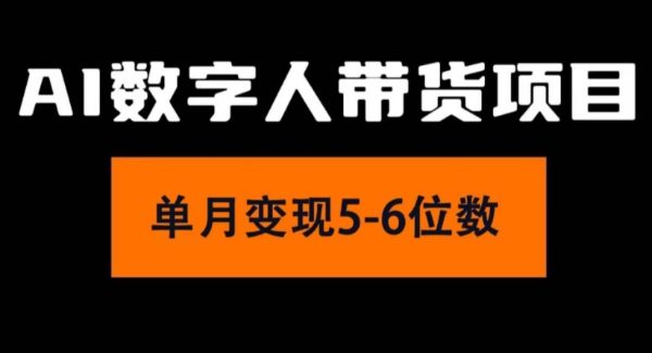 （11751期）2024年Ai数字人带货，小白就可以轻松上手，真正实现月入过万的项目-领学通