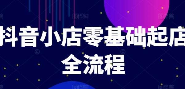 抖音小店零基础起店全流程，快速打造单品爆款技巧、商品卡引流模式与推流算法等-领学通