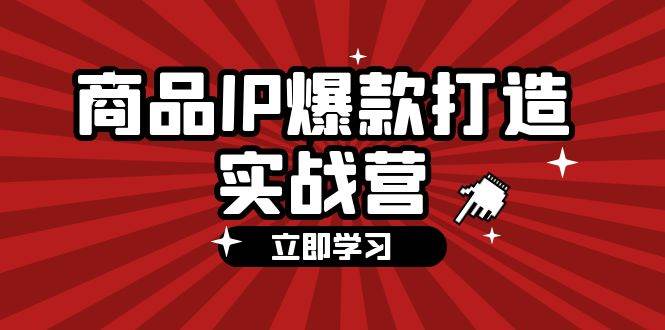 （12136期）商品-IP爆款打造实战营【第四期】，手把手教你打造商品IP，爆款 不断-领学通