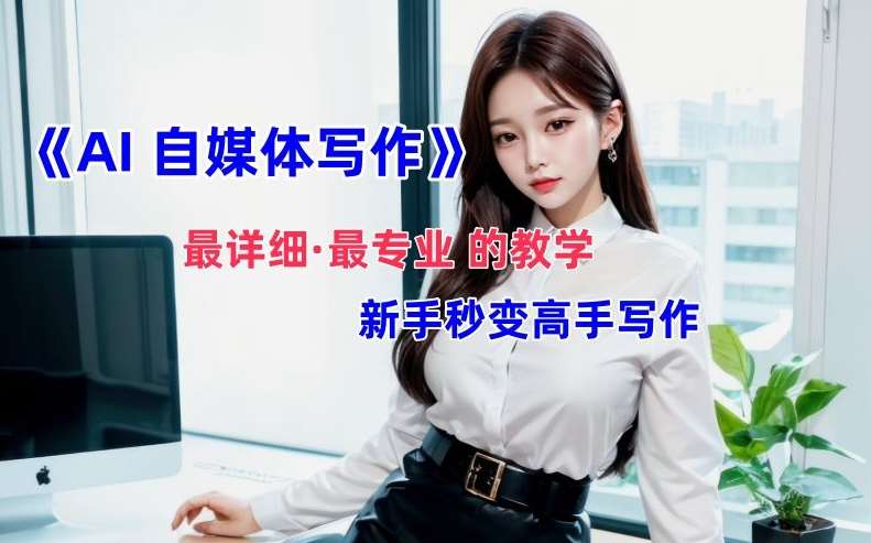 AI自媒体文章创作全网最详细教程，新手秒变写作高手，多方位发展-领学通