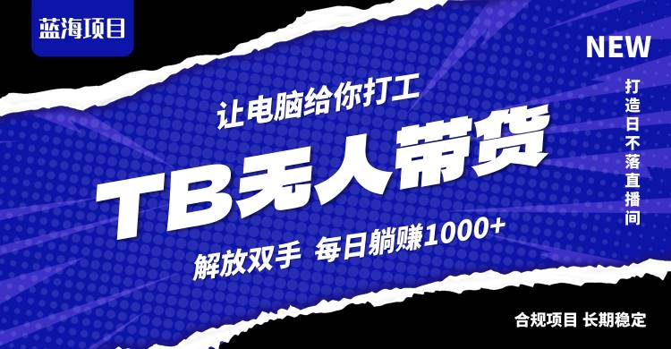 （12742期）淘宝无人直播最新玩法，不违规不封号，轻松月入3W+-领学通