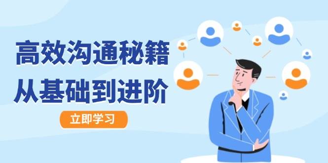 （12754期）高效沟通秘籍：成长有方向，从基础到进阶，图文音频一应俱全-领学通