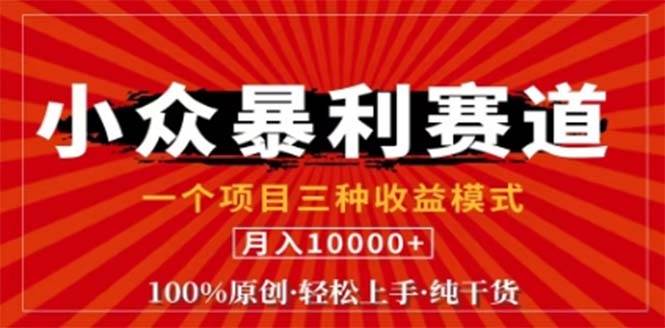（12756期）视频号最新爆火赛道，三种可收益模式，0粉新号条条原创条条热门 日入1000+-领学通