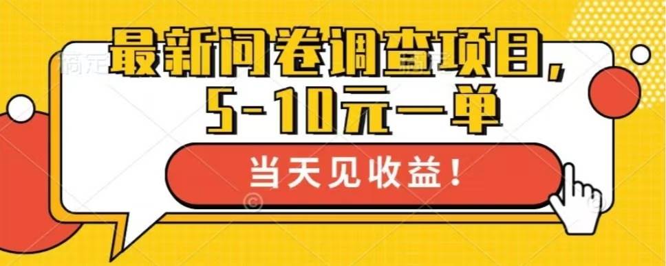 （13167期）最新问卷调查项目，单日零撸100＋-领学通