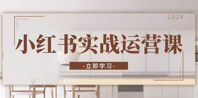 小红书实战运营课：从开通店铺到直播话术，打造爆款笔记与高效直播-领学通