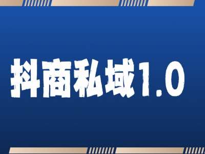 抖商服务私域1.0，抖音引流获客详细教学-领学通