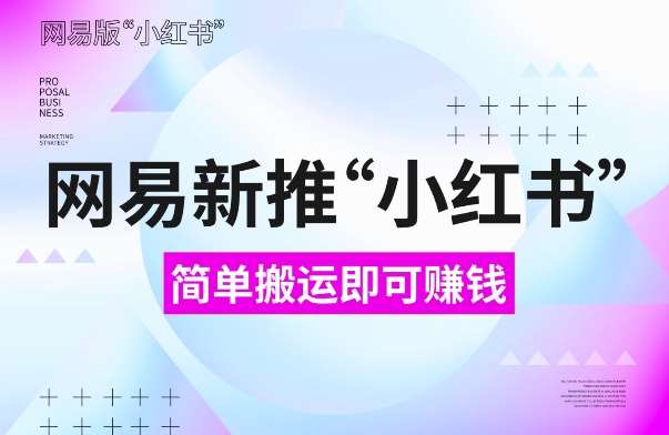 网易官方新推“小红书”，搬运即有收益，新手小白千万别错过(附详细教程)【揭秘】-领学通