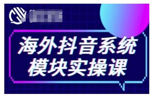 海外抖音Tiktok系统模块实操课，TK短视频带货，TK直播带货，TK小店端实操等-领学通