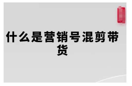 营销号混剪带货，从内容创作到流量变现的全流程，教你用营销号形式做混剪带货-领学通