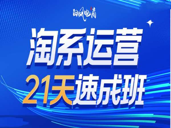 淘系运营21天速成班35期，年前最后一波和2025方向-领学通