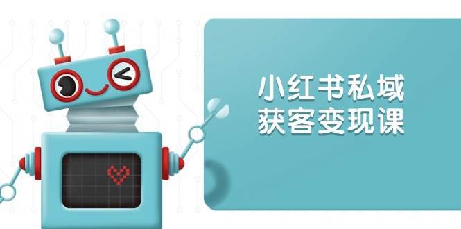 小红书私域获客变现：账号设置/内容创作/规则解读/投放策略/获客技巧等-领学通