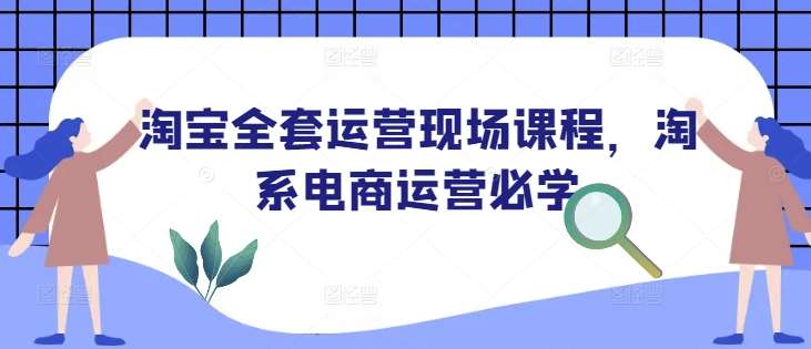 淘宝全套运营现场课程，淘系电商运营必学-领学通