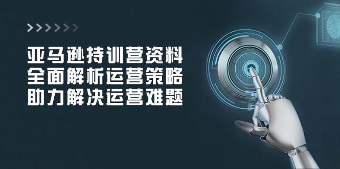 （14033期）亚马逊持训营资料，全面解析运营策略，助力解决运营难题-领学通