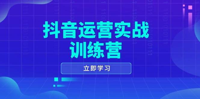 （14057期）抖音运营实战训练营，0-1打造短视频爆款，涵盖拍摄剪辑、运营推广等全过程-领学通