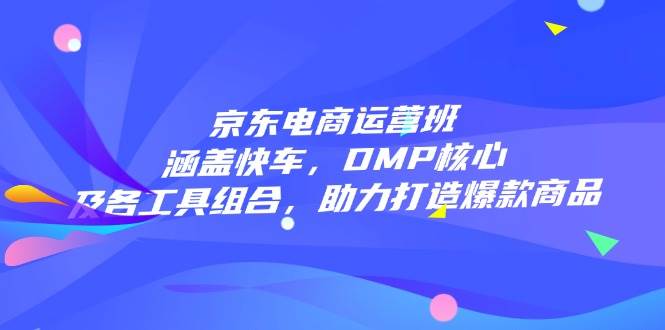 （14131期）京东电商运营班：涵盖快车，DMP核心及各工具组合，助力打造爆款商品-领学通