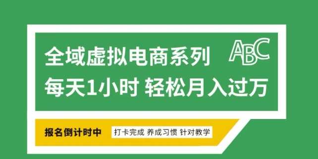 全域虚拟电商变现系列，通过平台出售虚拟电商产品从而获利-领学通