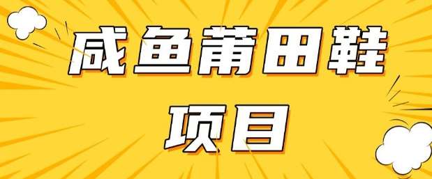 闲鱼高转化项目，手把手教你做，日入3张+(详细教程+货源)-领学通
