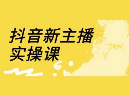 抖音新主播实操课，直播间流量运营线上实操课(18节)-领学通