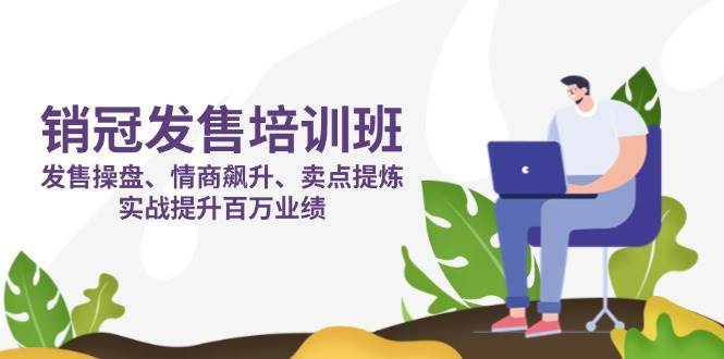 销冠发售培训班：发售 操盘+情商 飙升+卖点 提炼，实战提升百万业绩-领学通