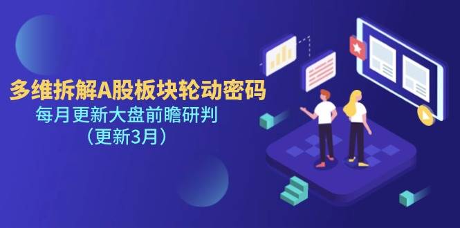 （14213期）多维拆解A股板块轮动密码，每月更新大盘前瞻研判（更新3月）-领学通