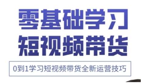快手运营+高阶剪辑实战课，0到1学习短视频带货全新运营技巧-领学通