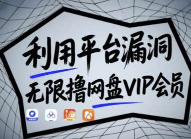 利用平台漏洞，无限撸网盘VIP会员，用户亲测有效!【漏洞原理+操作演示】-领学通