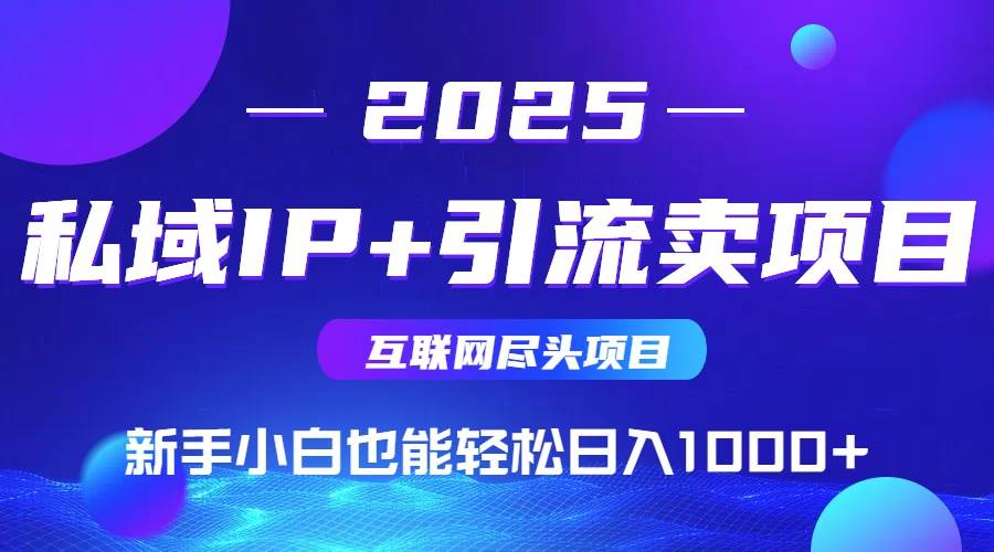 （14613期）私域IP+卖项目，普通人小白也能轻松实现日入1000+-领学通