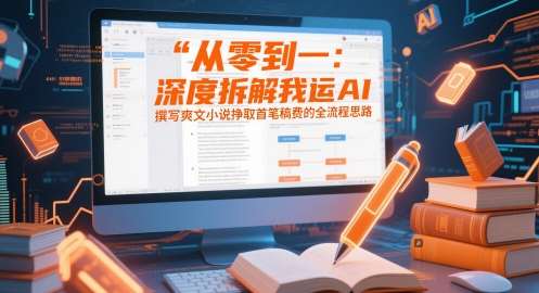 从零到一：深度拆解我运用AI撰写爽文小说挣取首笔稿费的全流程思路-领学通