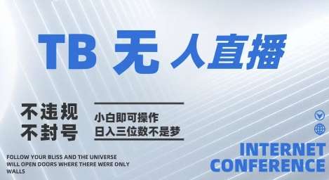 2025年淘宝无人直播带货10.0   全新技术，不违规，不封号，纯小白操作，日入几张【揭秘】-领学通