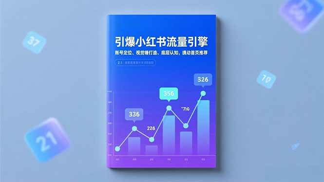 (16744期)引爆小红书流量引擎,账号定位、视觉锤打造、底层认知,撬动首页推荐-领学通