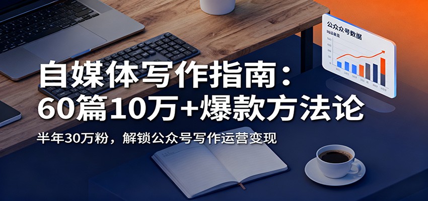 自媒体写作指南:60篇10万+爆款方法论,半年30万粉,解锁公众号写作运营变现-领学通