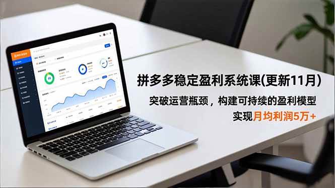 (16641期)拼多多稳定盈利系统课(更新11月),突破运营瓶颈,构建可持续的盈利模型,实现月均利润5万+-领学通