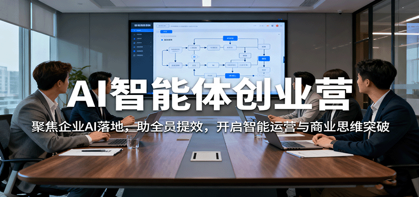 AI智能体创业营:聚焦企业AI落地,助全员提效,开启智能运营与商业思维突破-领学通