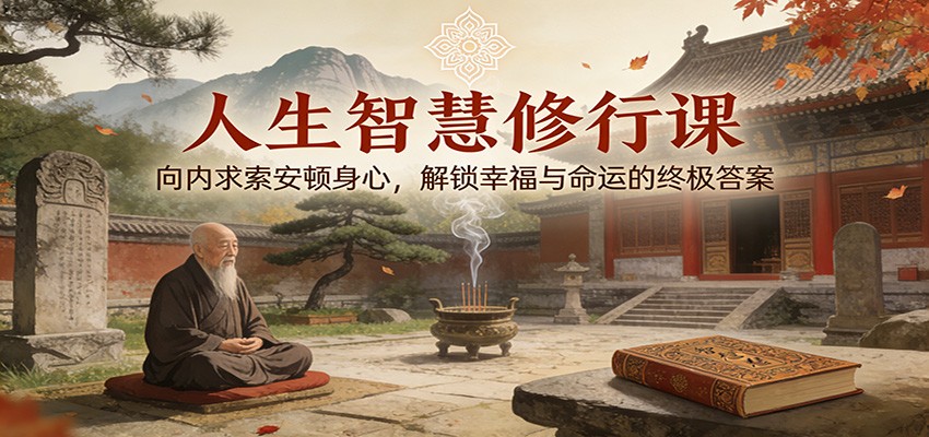 人生智慧修行课：向内求索安顿身心，解锁幸福与命运的终极答案-领学通
