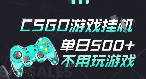 25年CSGO游戏搬砖，全自动挂G，不需要玩游戏，手机操作日入3张(不是汇率搬砖)【揭秘】-领学通
