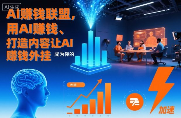 AI賺钱联盟,用AI賺钱、打造内容让AI成为你的賺钱外挂-领学通