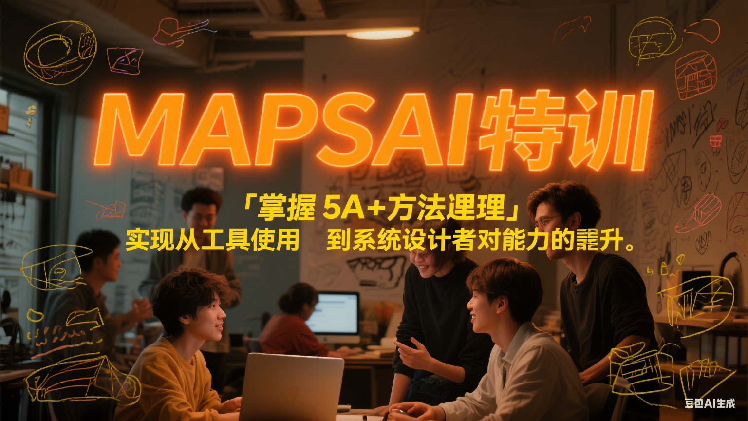 MAPSAI 特训，掌握 5A + 方法论，实现从工具使用者到系统设计者的能力跃升-领学通