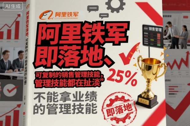 阿里铁军即落地、可复制的销售管理技能，不能拿业绩的管理技能都在扯淡-领学通