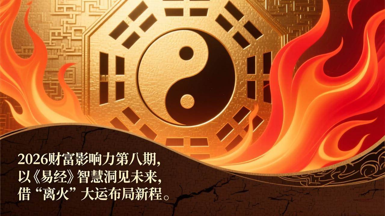 （17418期）2026财富影响力第八期，以《易经》智慧洞见未来，借“离火”大运布局新程-领学通