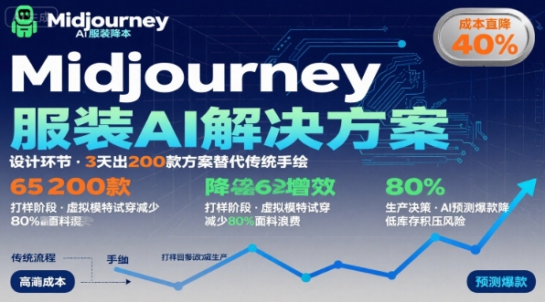 AI在服装领域的运用，使用midjourney做服装辅助企业降低成本-领学通