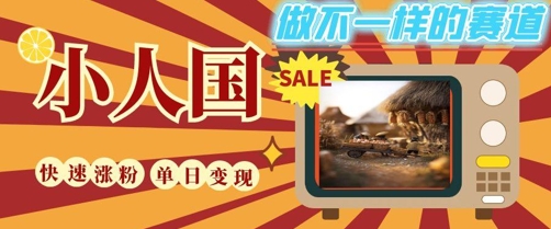 DeepSeek+绘图+视频制作小人国微观视频，小白轻轻松松上手，条条爆款，条条变现，单日就能收益-领学通