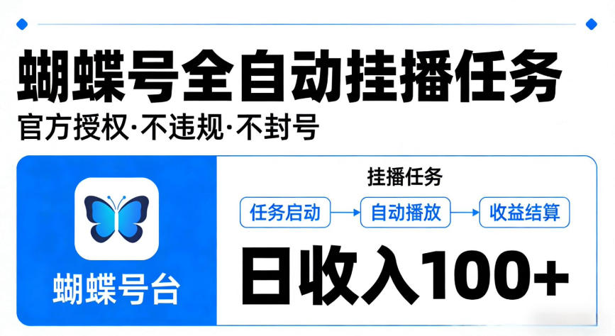 视频号全自动挂播任务，官方授权不违规不封号，日收入100+【揭秘】-领学通
